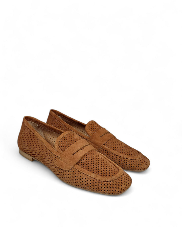 Mocassino Cira Camoscio  Cuoio