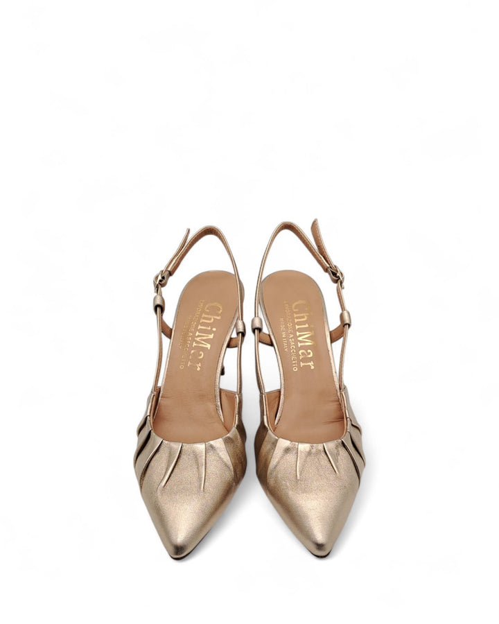 Slingback Siena Laminato Fondotinta