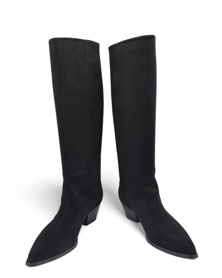 Stivali Luna Crosta Nero