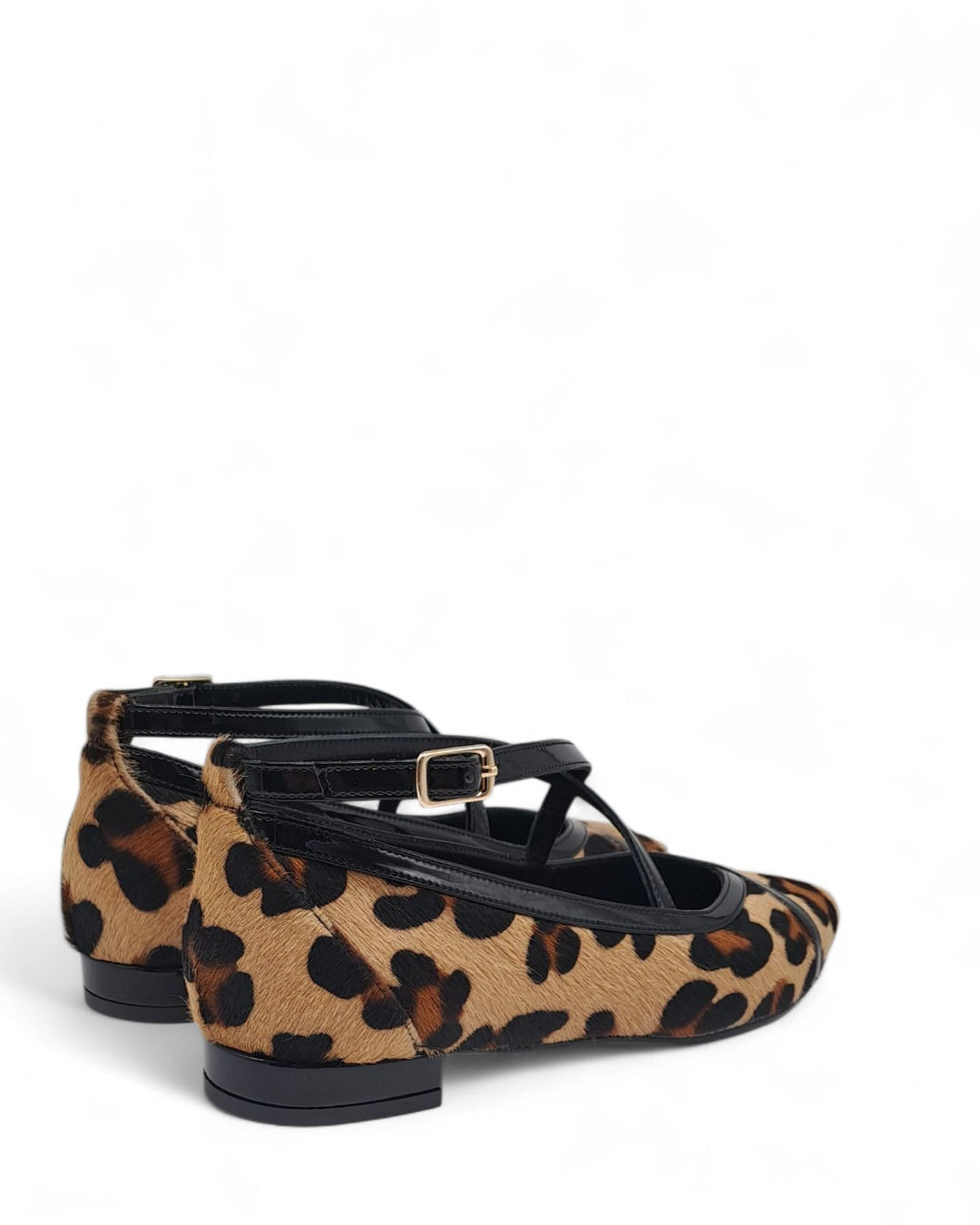 Ballerina Cortina  Cavallino Leopard / Nero