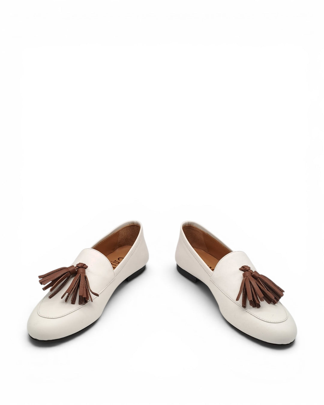 Milk Nappa Moccasin / Leather