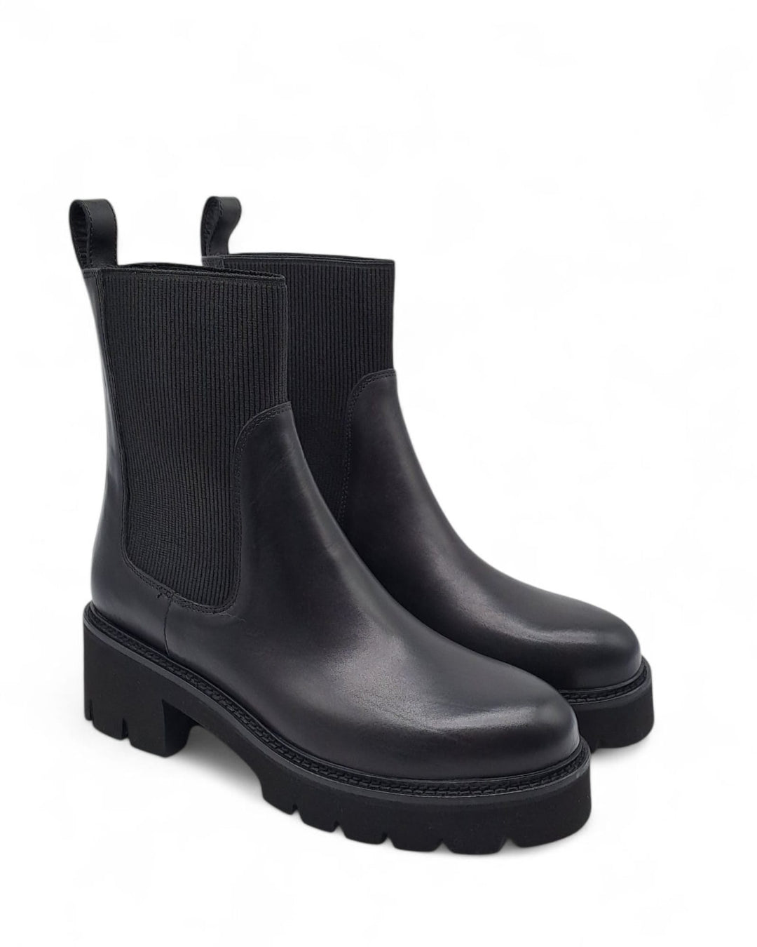 Beatles Tiffany Elastico  Vitello Nero