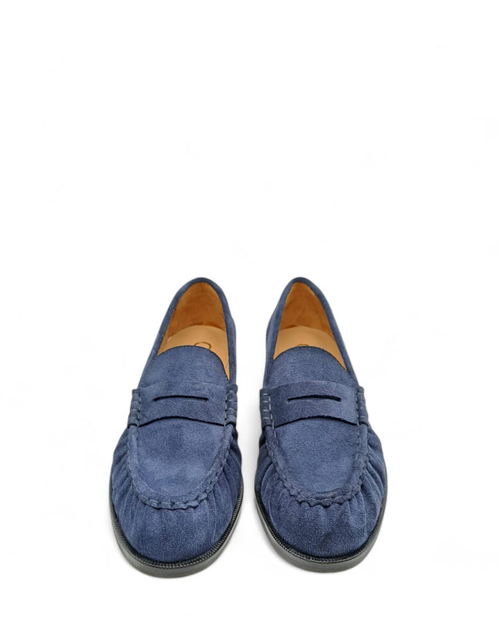 Mocassino Diana  Camoscio Blu