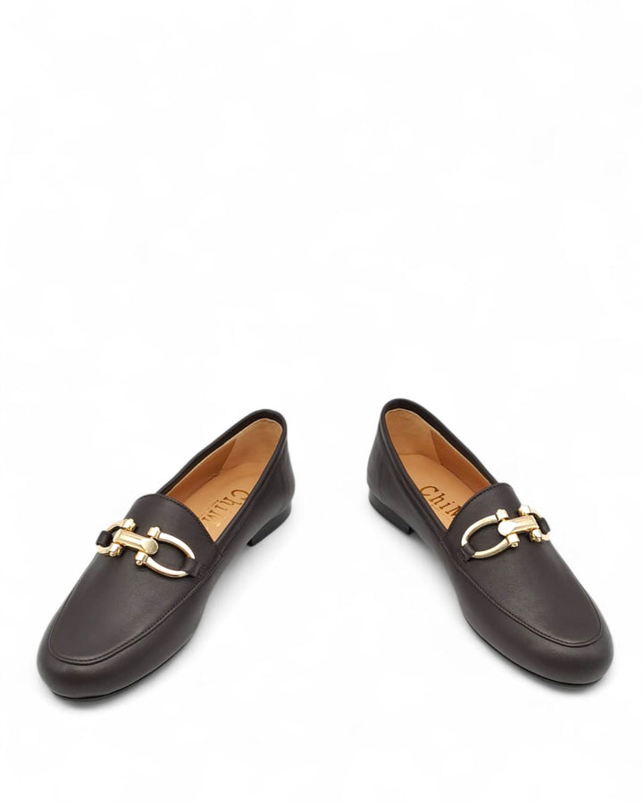 Mocassino Clarissa Pelle Testa di Moro