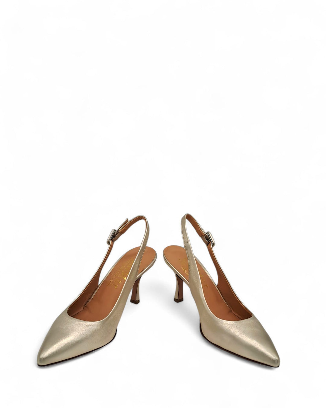 Slingback Diletta Wash Platino T7,5