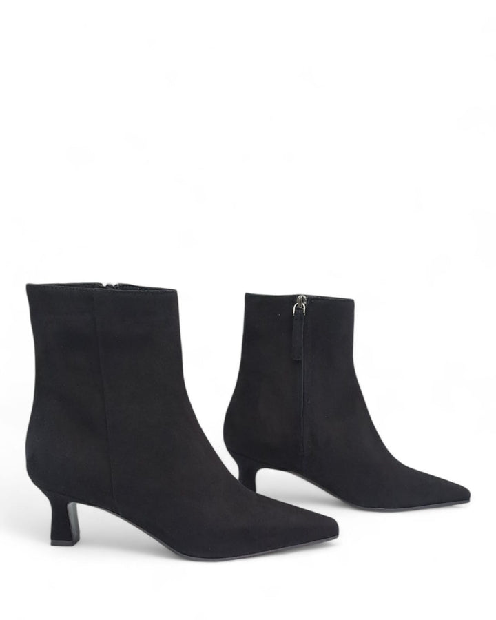 Tronchetto Ginevra Sacchetto  Camoscio Nero