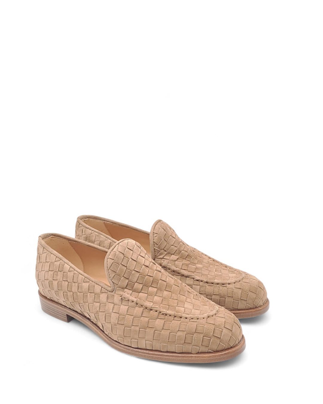 Mocassino Intreccio  Camoscio Cest