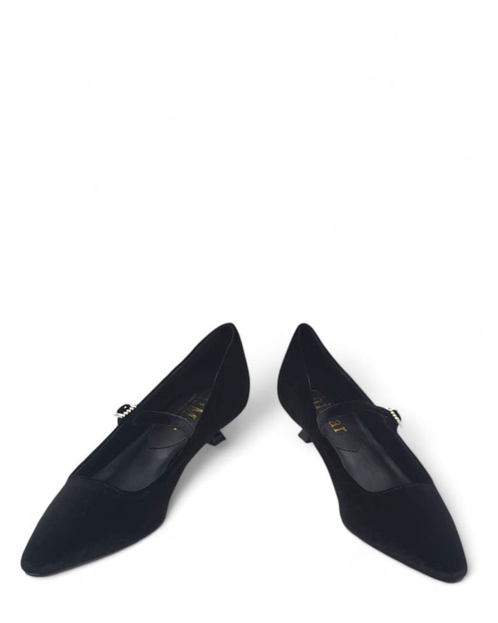 Mary Jane Siviglia Velluto Nero
