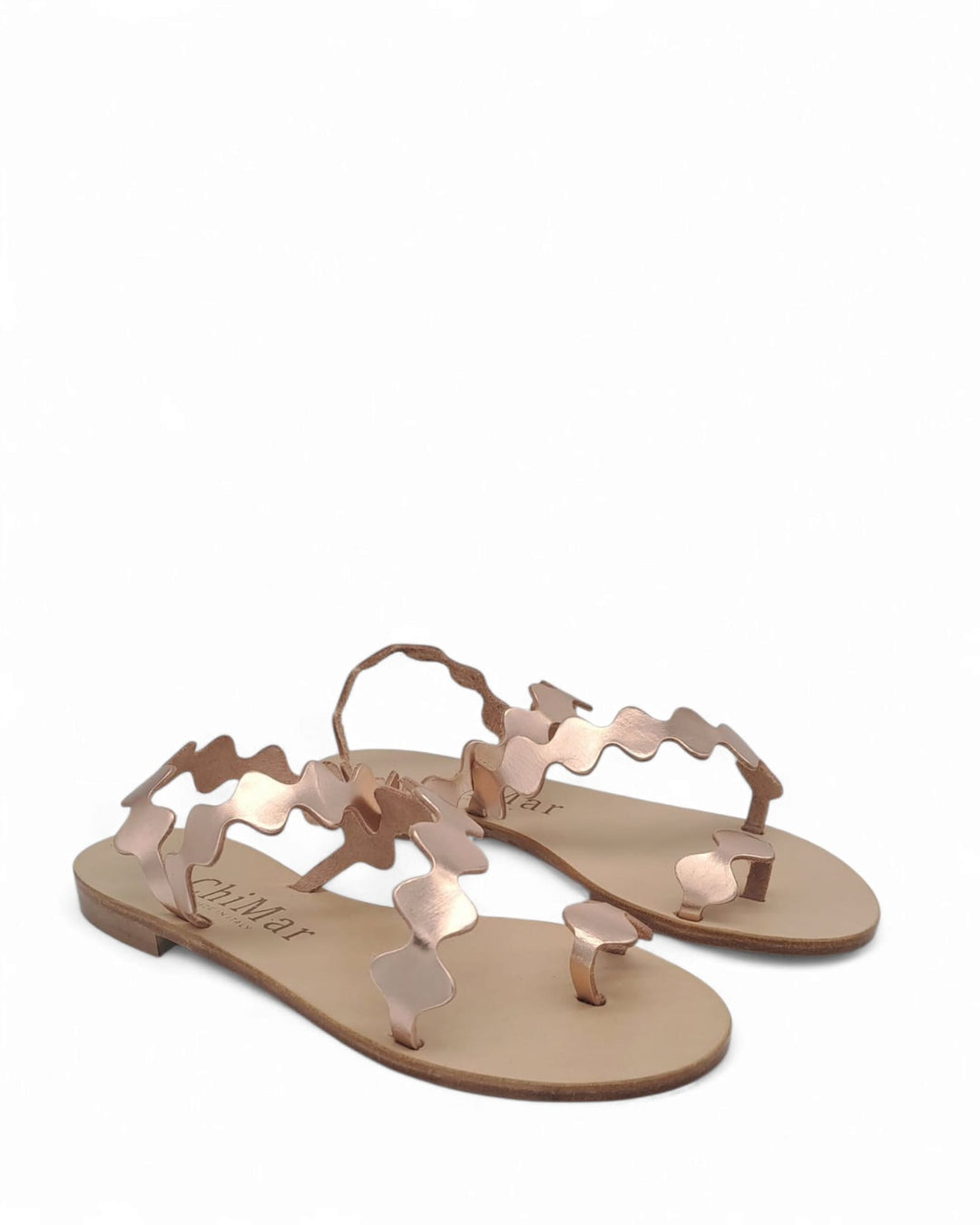 Sandalo Onda Laminato Rame