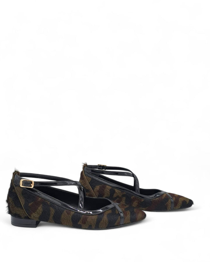 Ballerina Cortina  Cavallino Camouflage / Nero