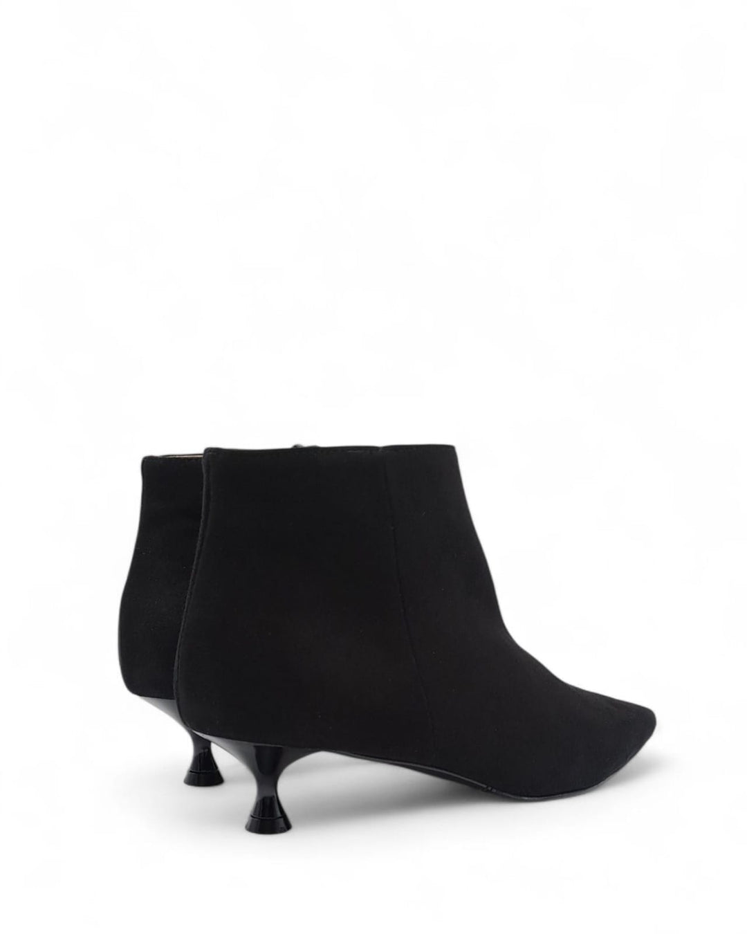 Tronchetto Elisa Camoscio  Nero