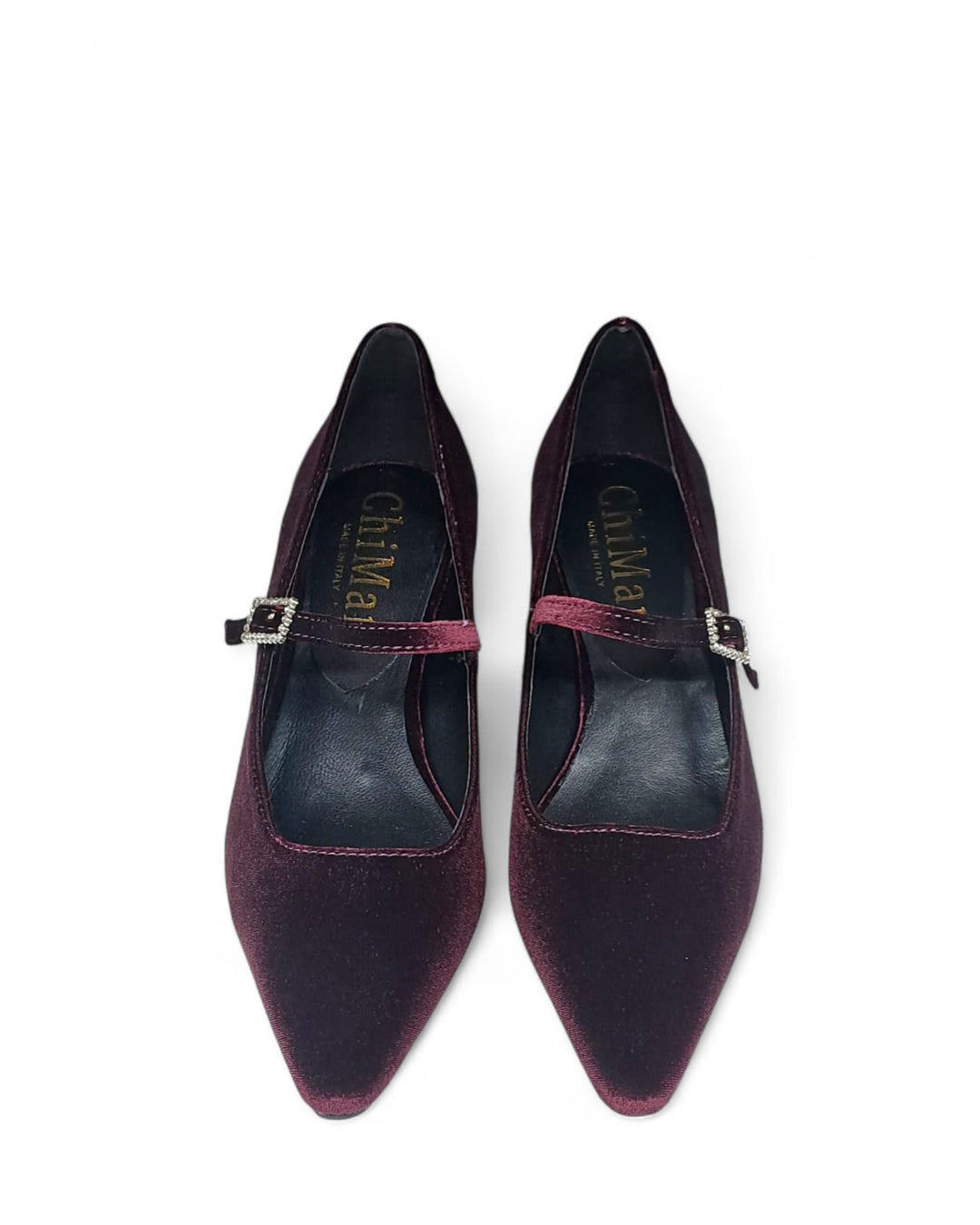 Mary Jane Siviglia Velluto Vinaccia