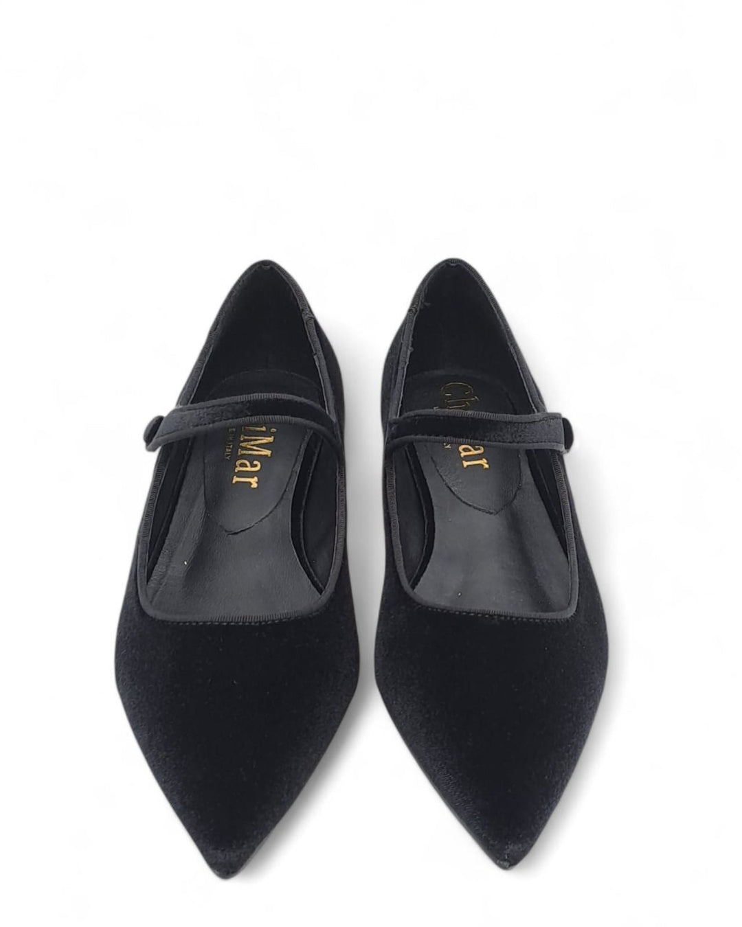 Mary Jane Madrid Velluto Nero