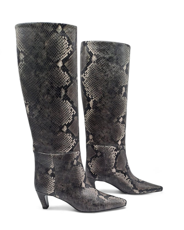 Stivali  Letizia Pitone Grey