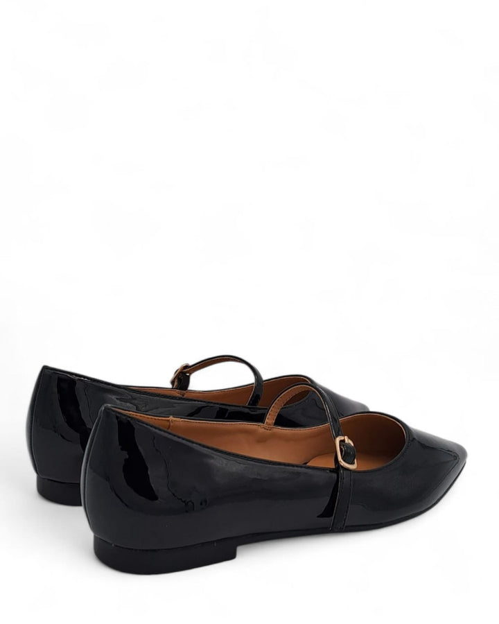 Mary Jane Madrid Vernice Nero