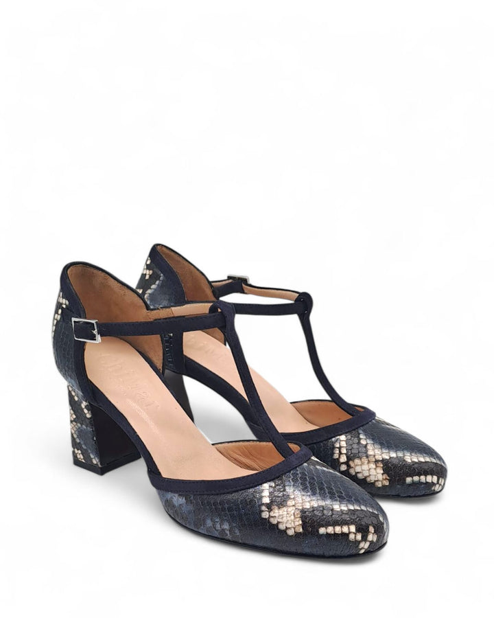 Décolleté Sofia Pitone Blu