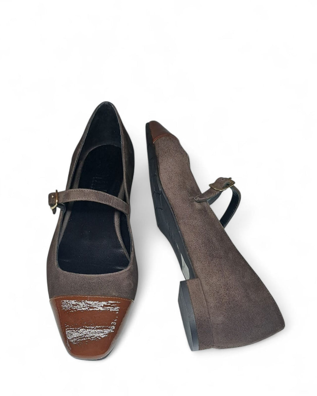 Ballerina Laura  Camoscio Testa di Moro