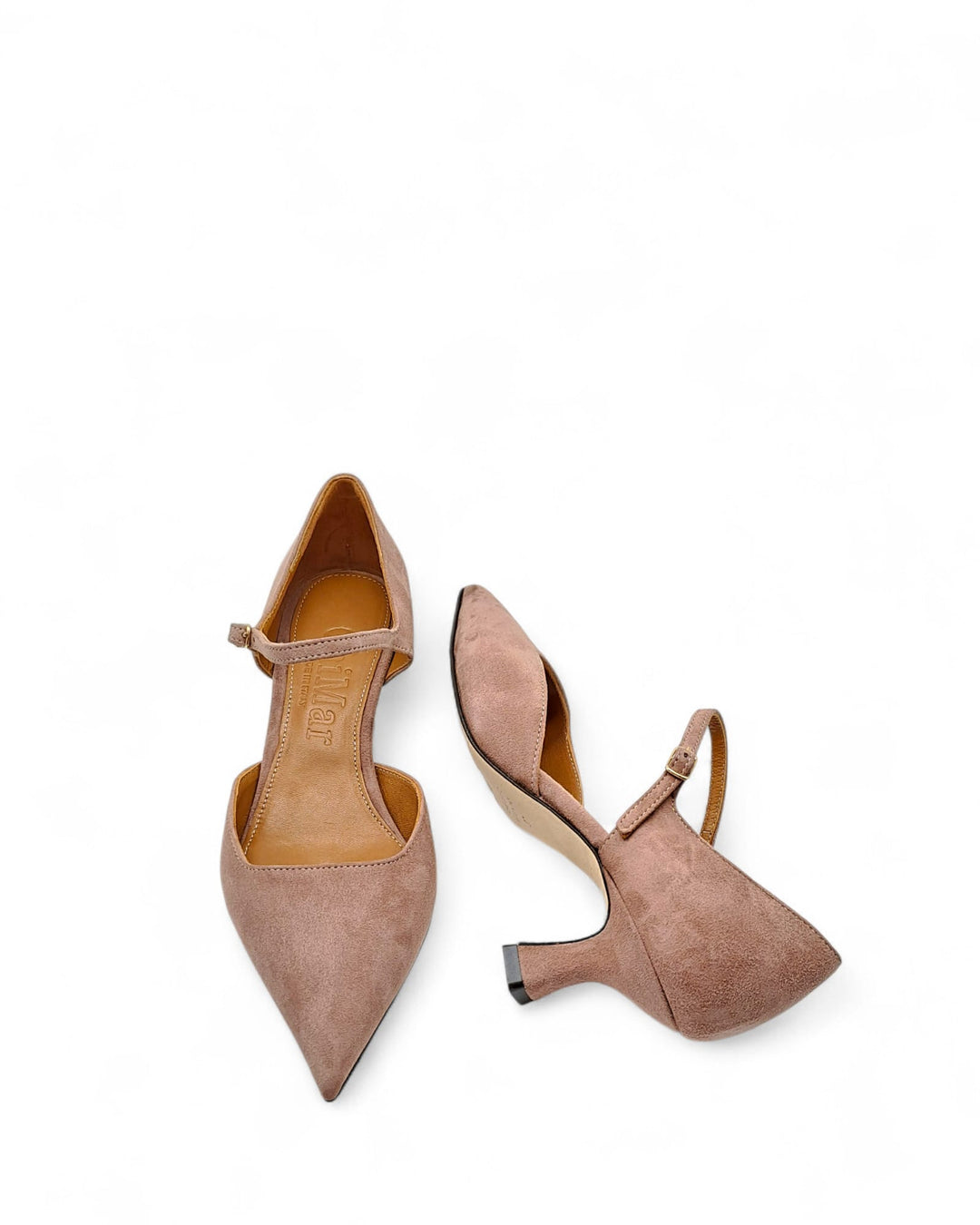 Décolleté Milano Camoscio Malva