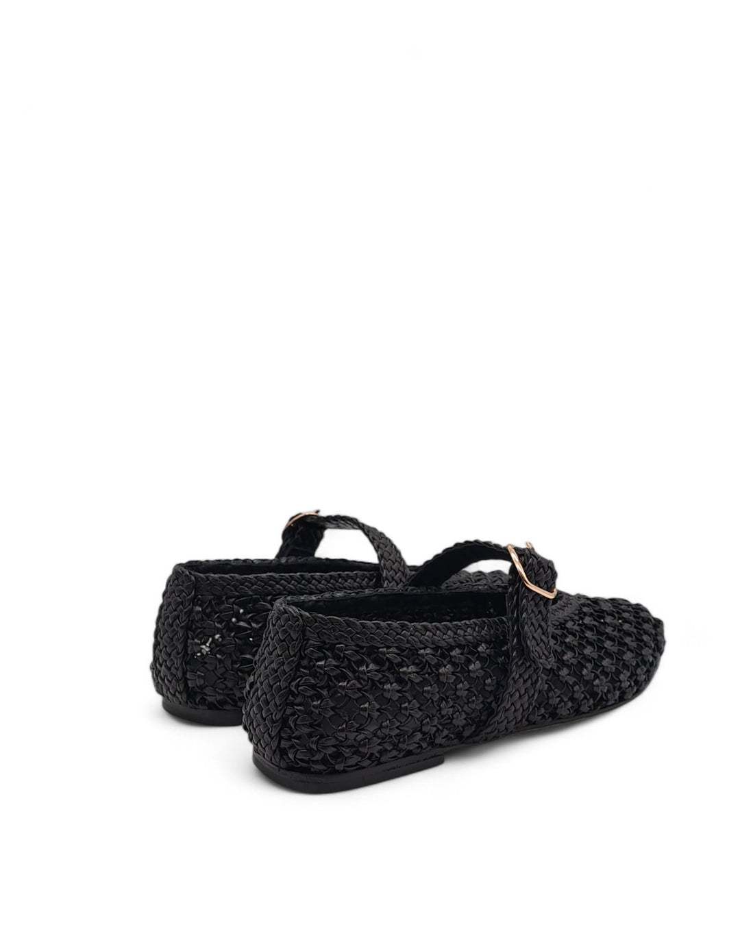 Ballerina Flavia Black Weave