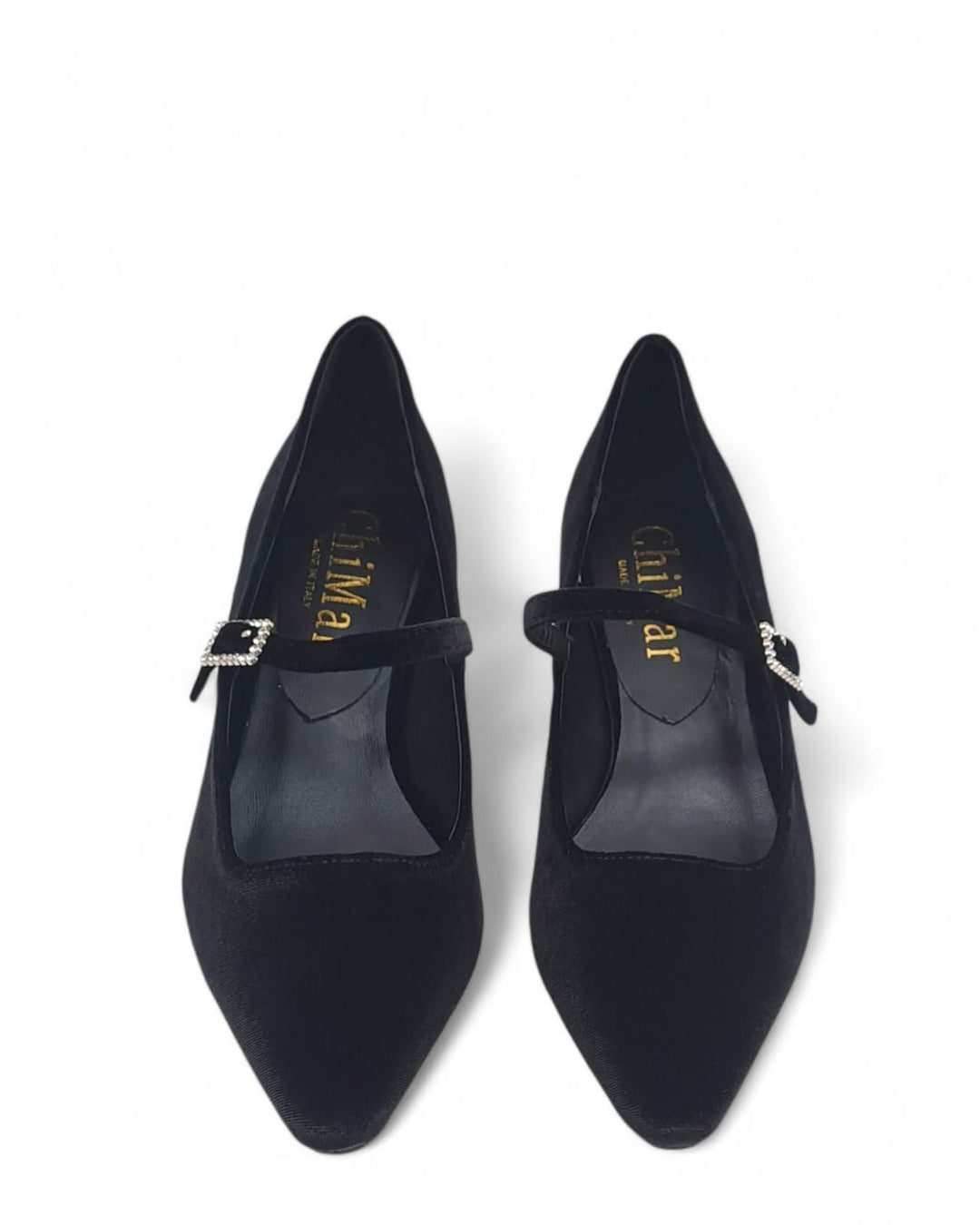 Mary Jane Siviglia Velluto Nero