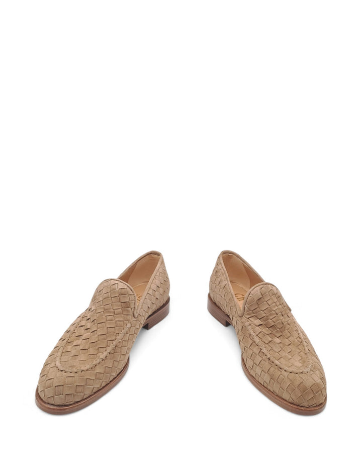 Mocassino Intreccio  Camoscio Cest
