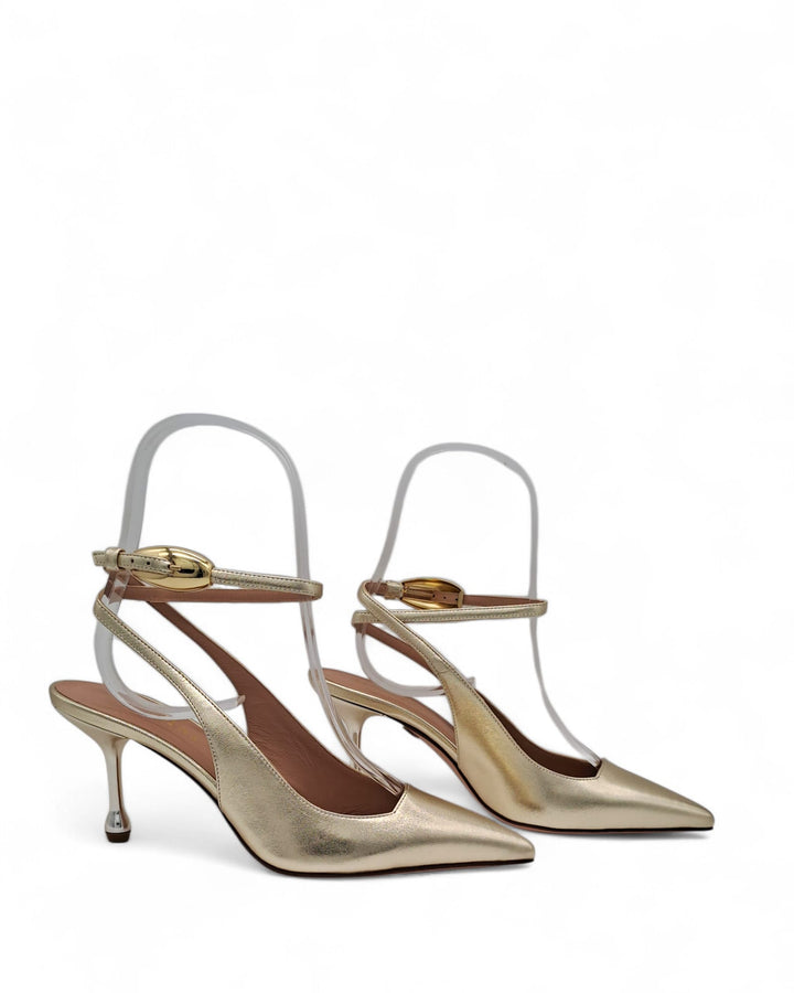 Slingback Aurelia Laminato Platino