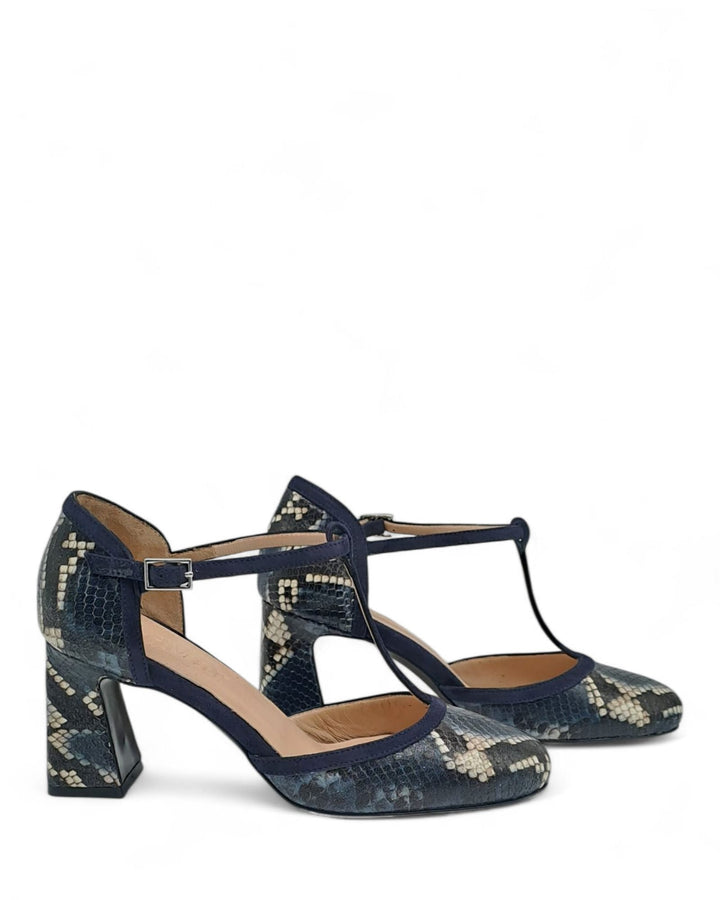 Décolleté Sofia Pitone Blu