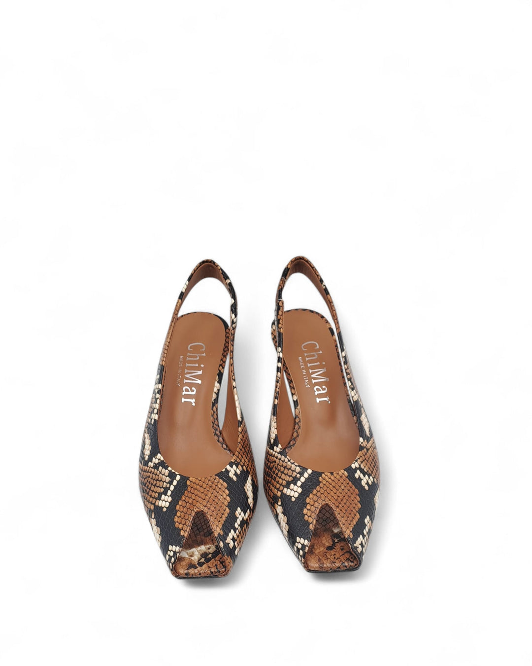Slingback Loredana Pitone Cuoio