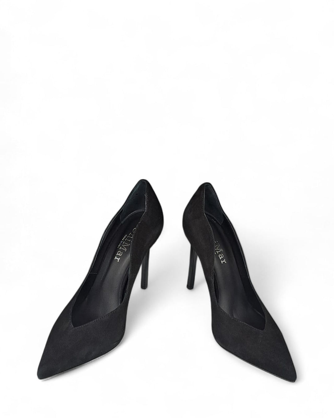 Onda Black Suede Pumps