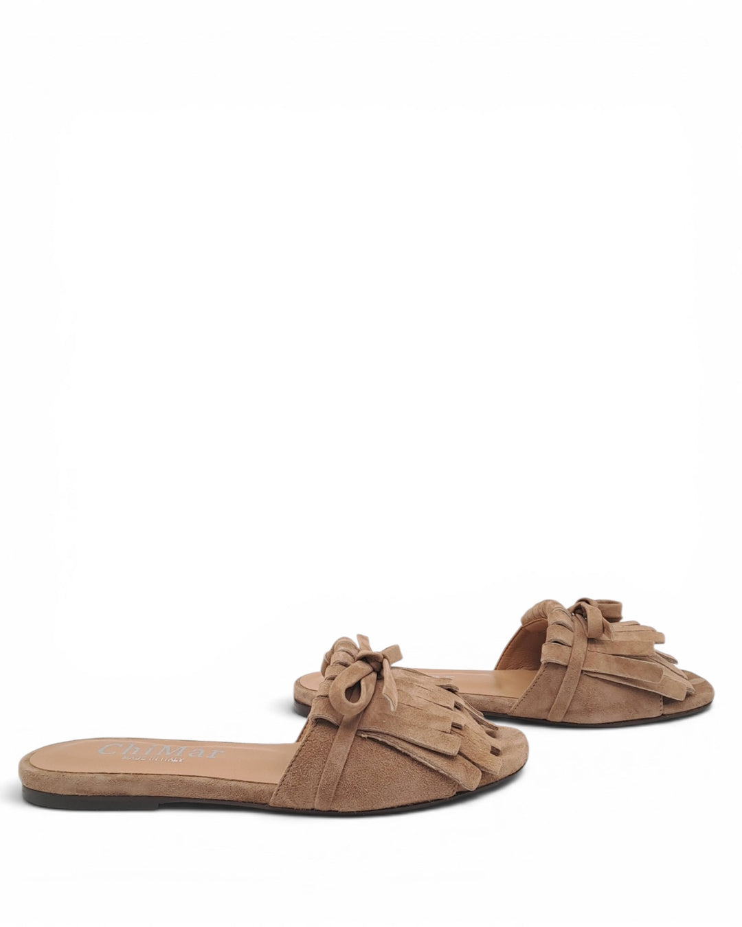 Suede Leather Fringe Sandal