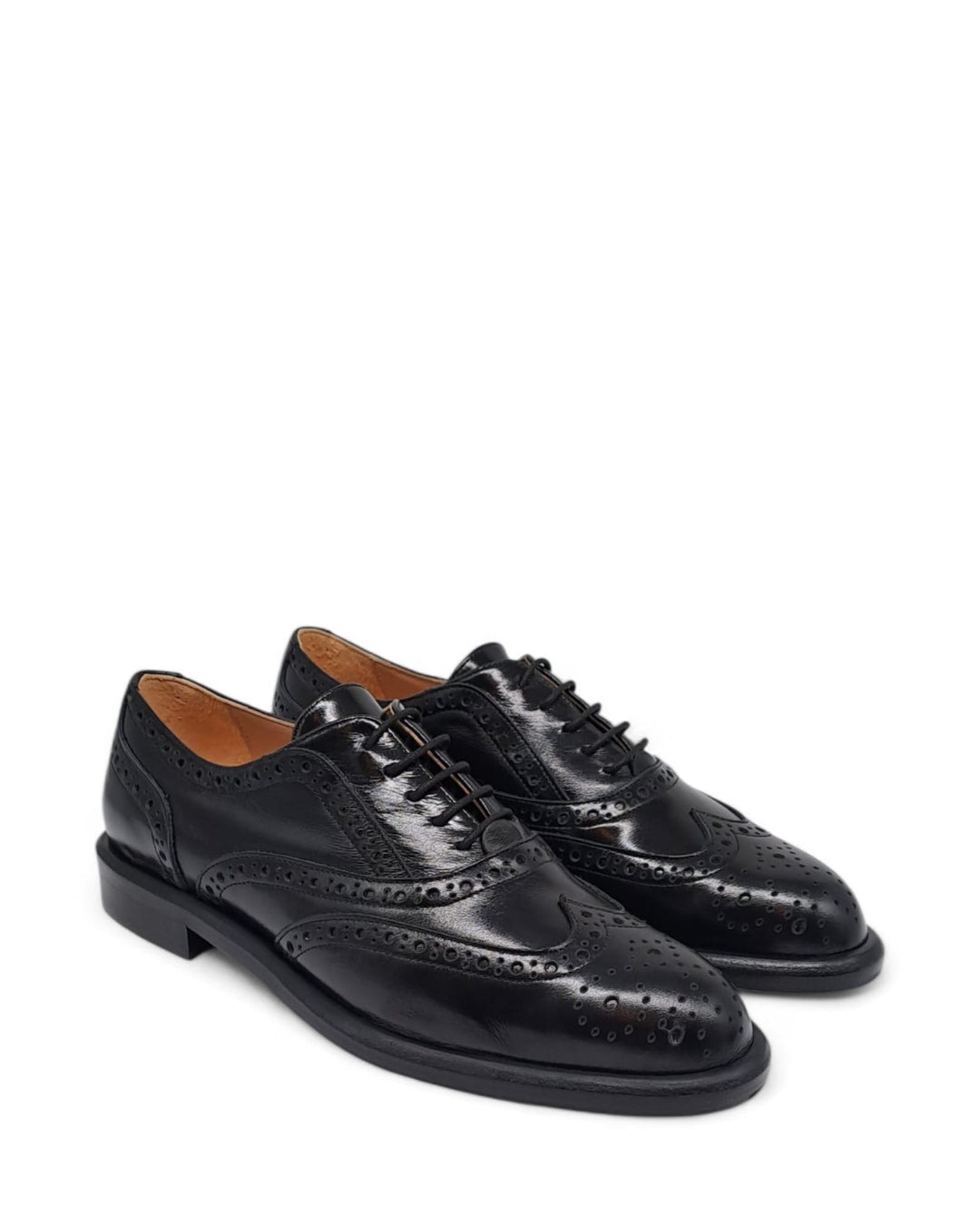 Stringate  Paris Pelle  Nero