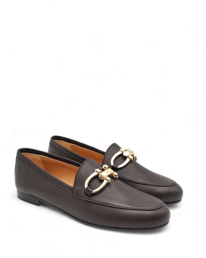 Mocassino Clarissa Pelle Testa di Moro