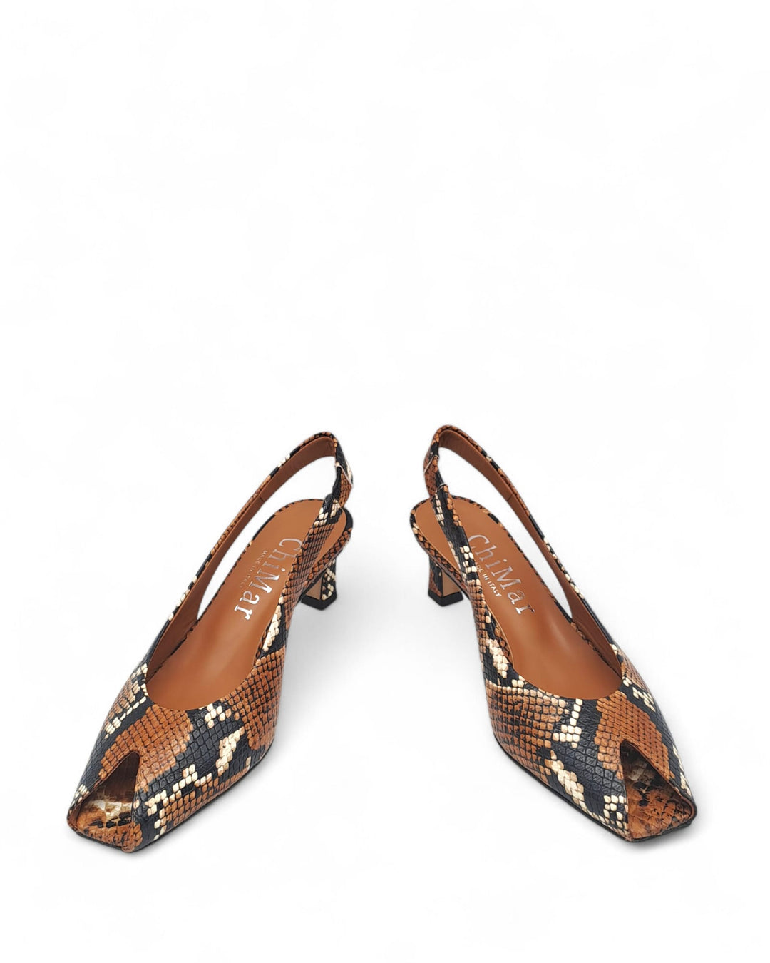 Slingback Loredana Pitone Cuoio