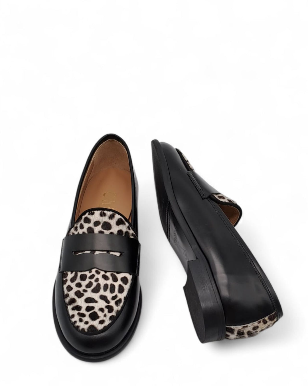 Mocassino Manal in Pelle  Anticata / Cavallino Pony