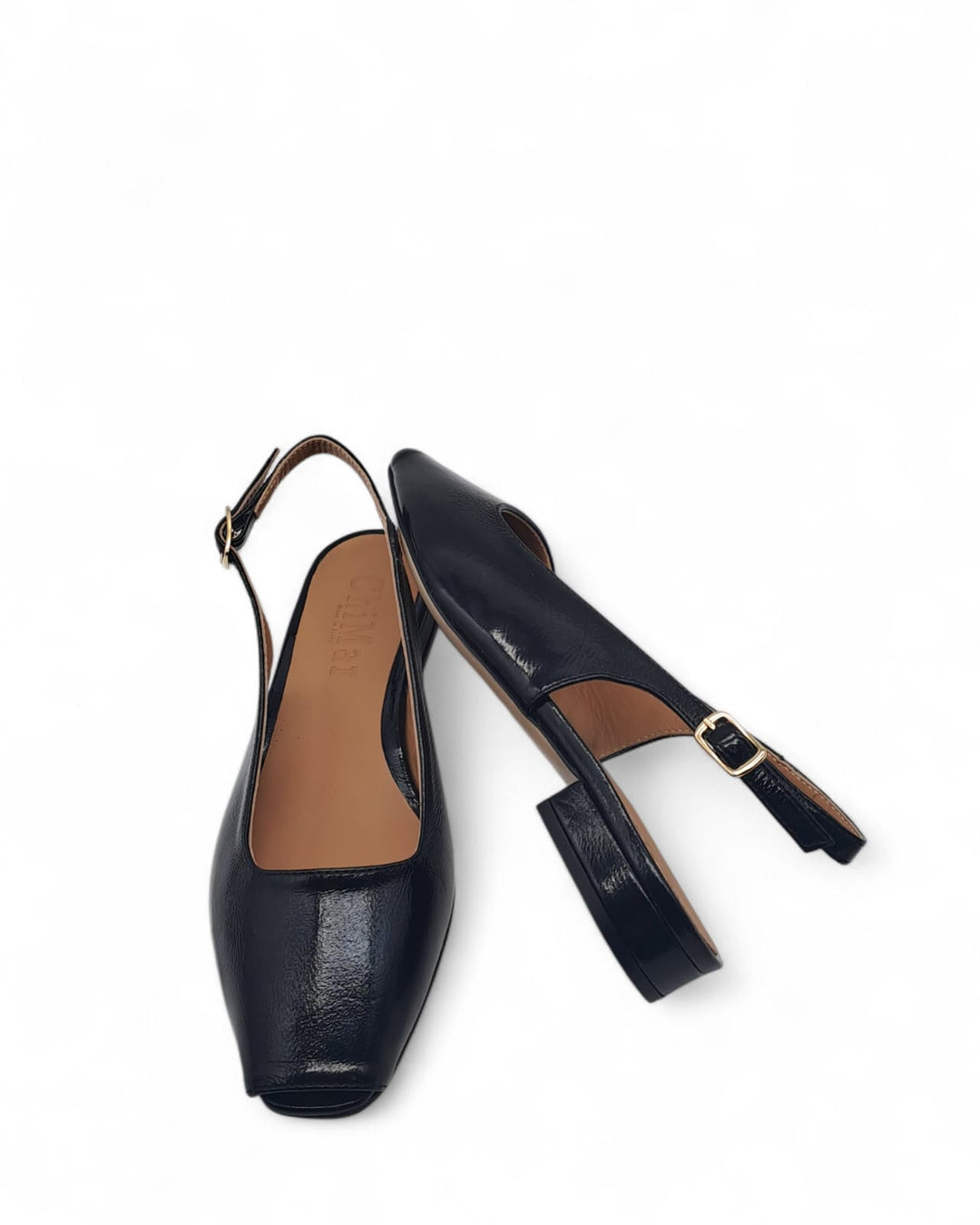 Slingback Eris Nappa Nude