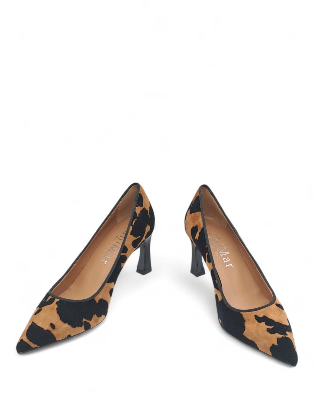 Décolleté  Iris Camoscio Floccato Brandy