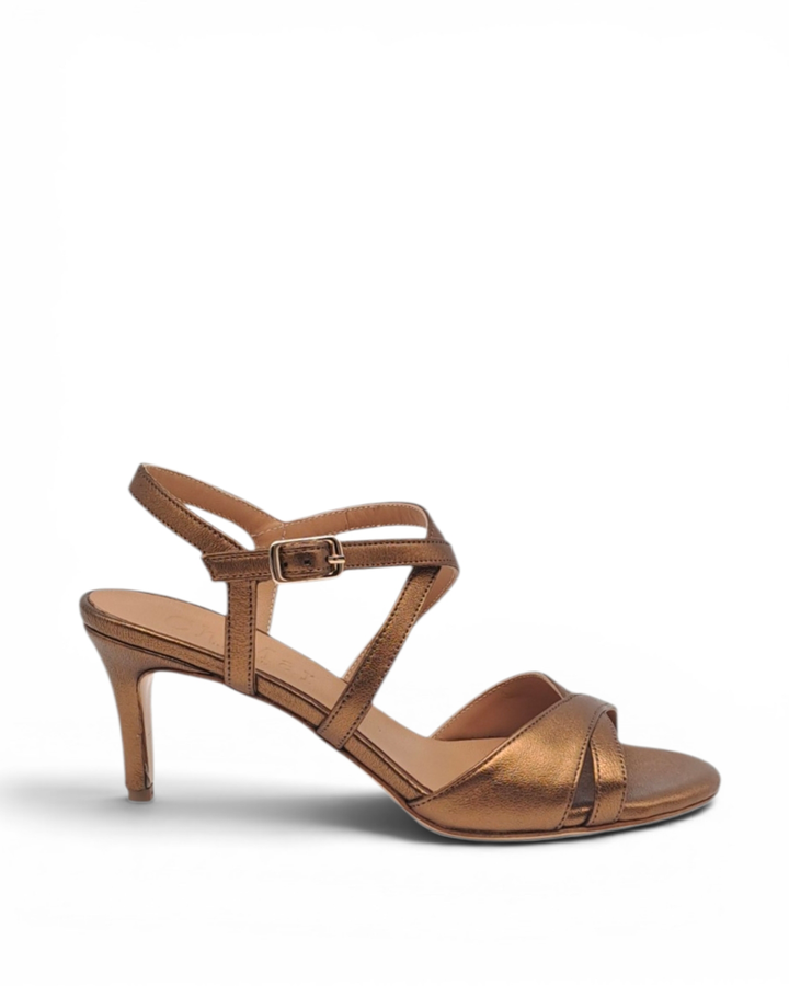 Sandalo  Melanie Laminato Bronzo