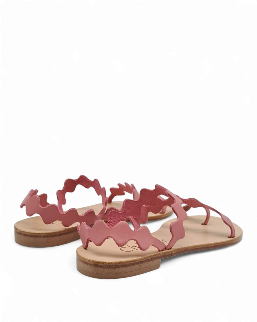 Sandalo Onda Vacchetta Rosa