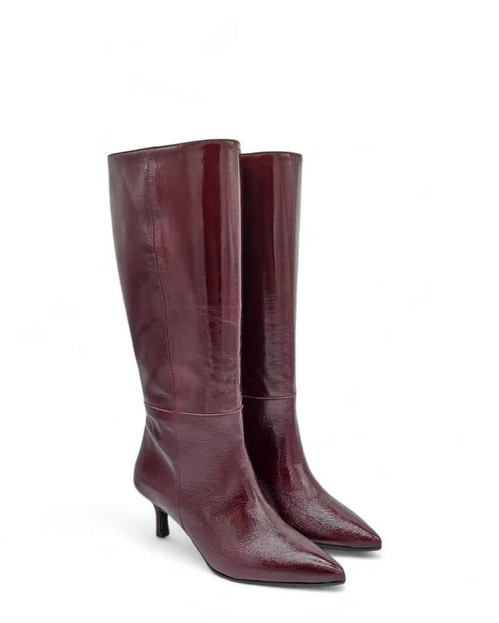 Stivale Gaia  Vernice  Rubino