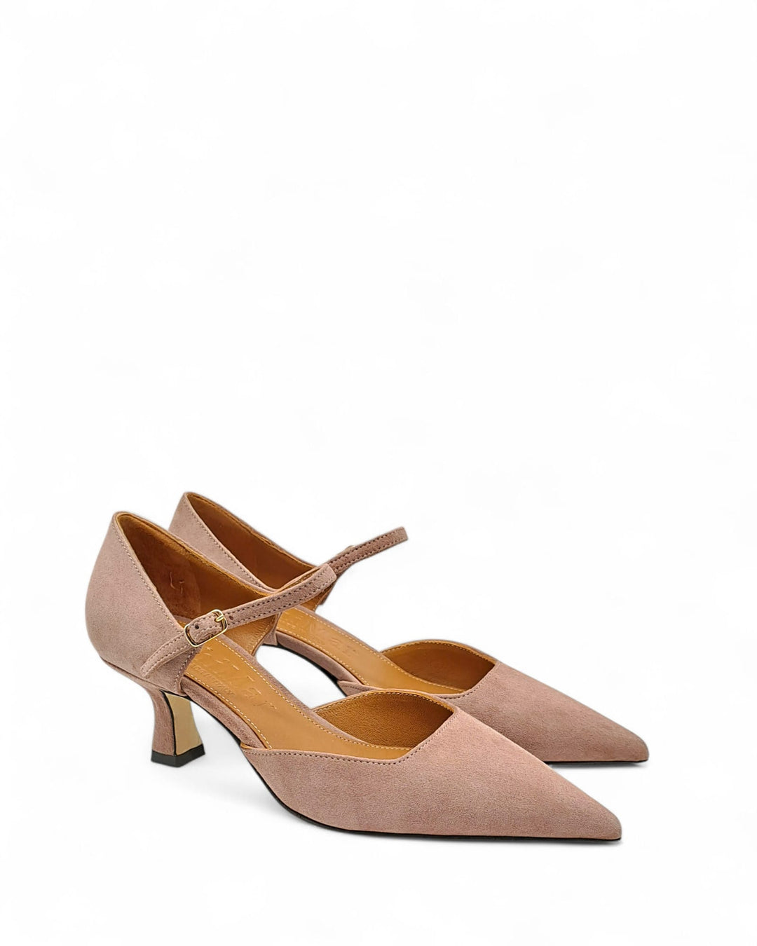 Décolleté Milano Camoscio Malva