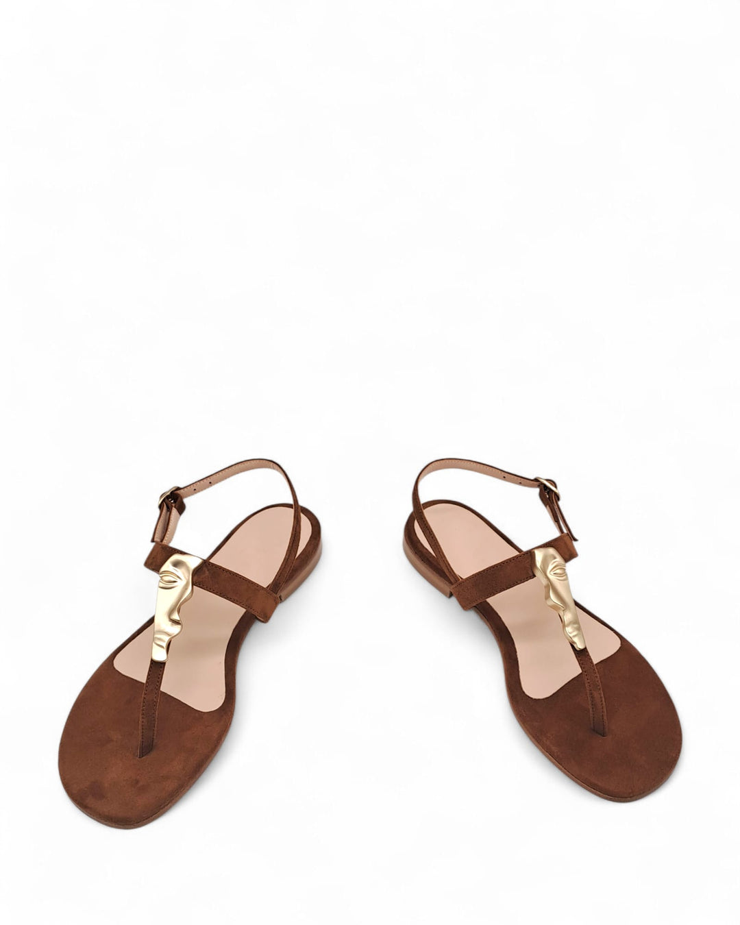 Ravello Nappa Sandal Nude