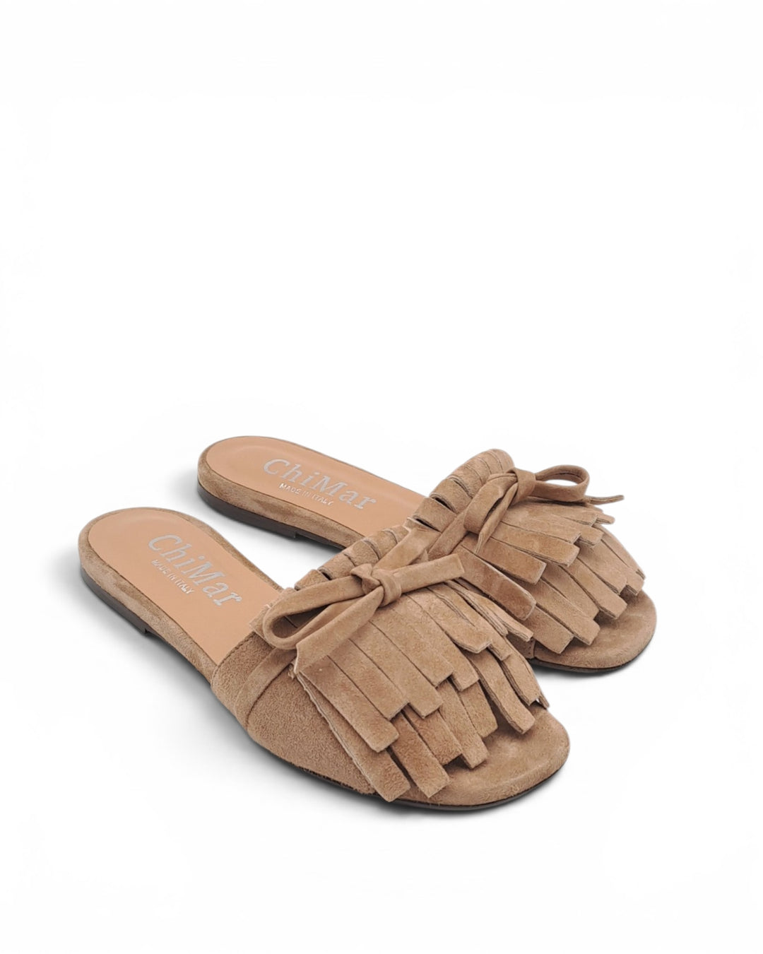 Suede Leather Fringe Sandal