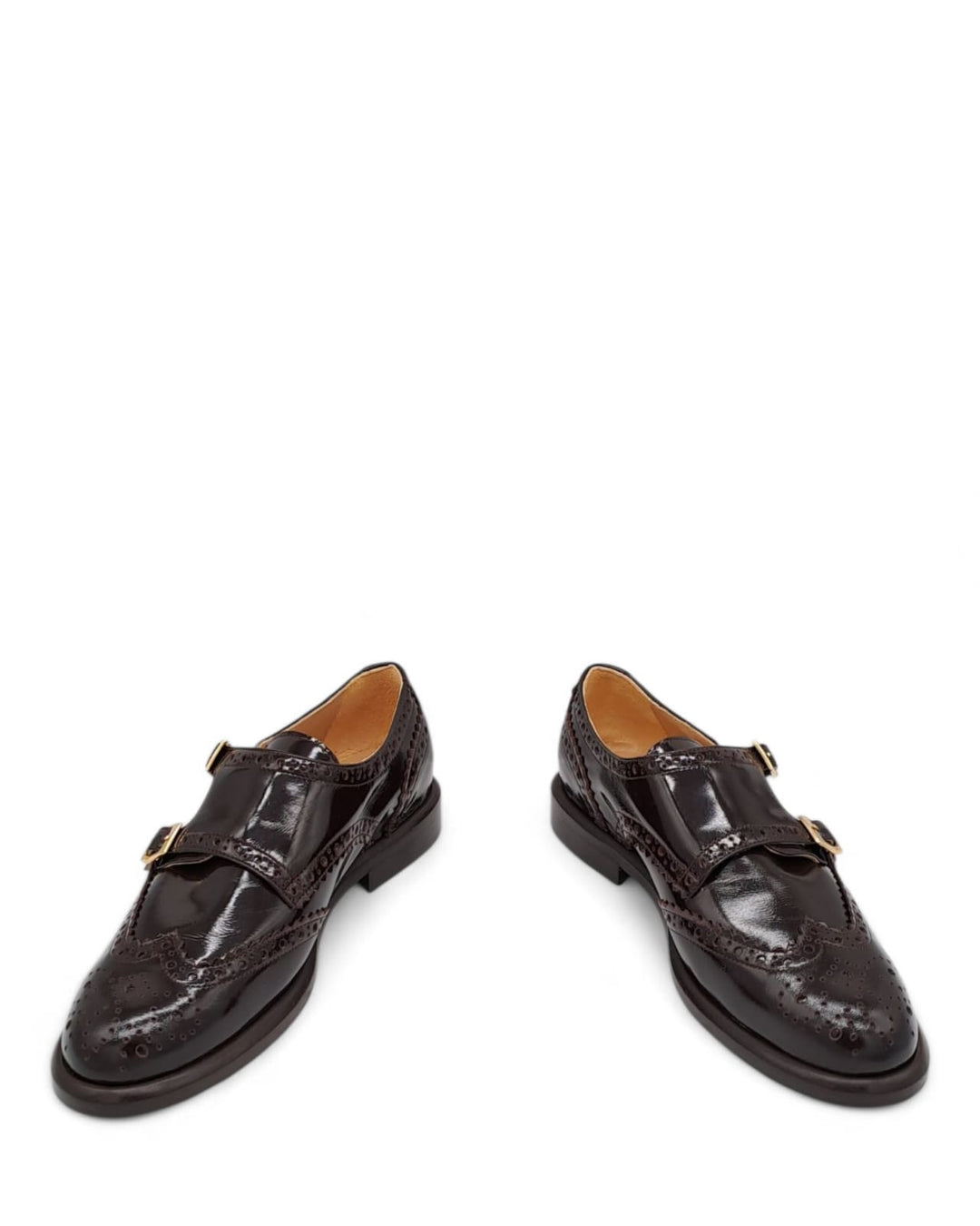 Mocassino Paris Doppia Fibbia  Pelle Brown