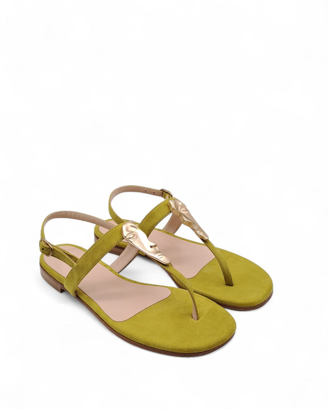Ravello Nappa Sandal Nude