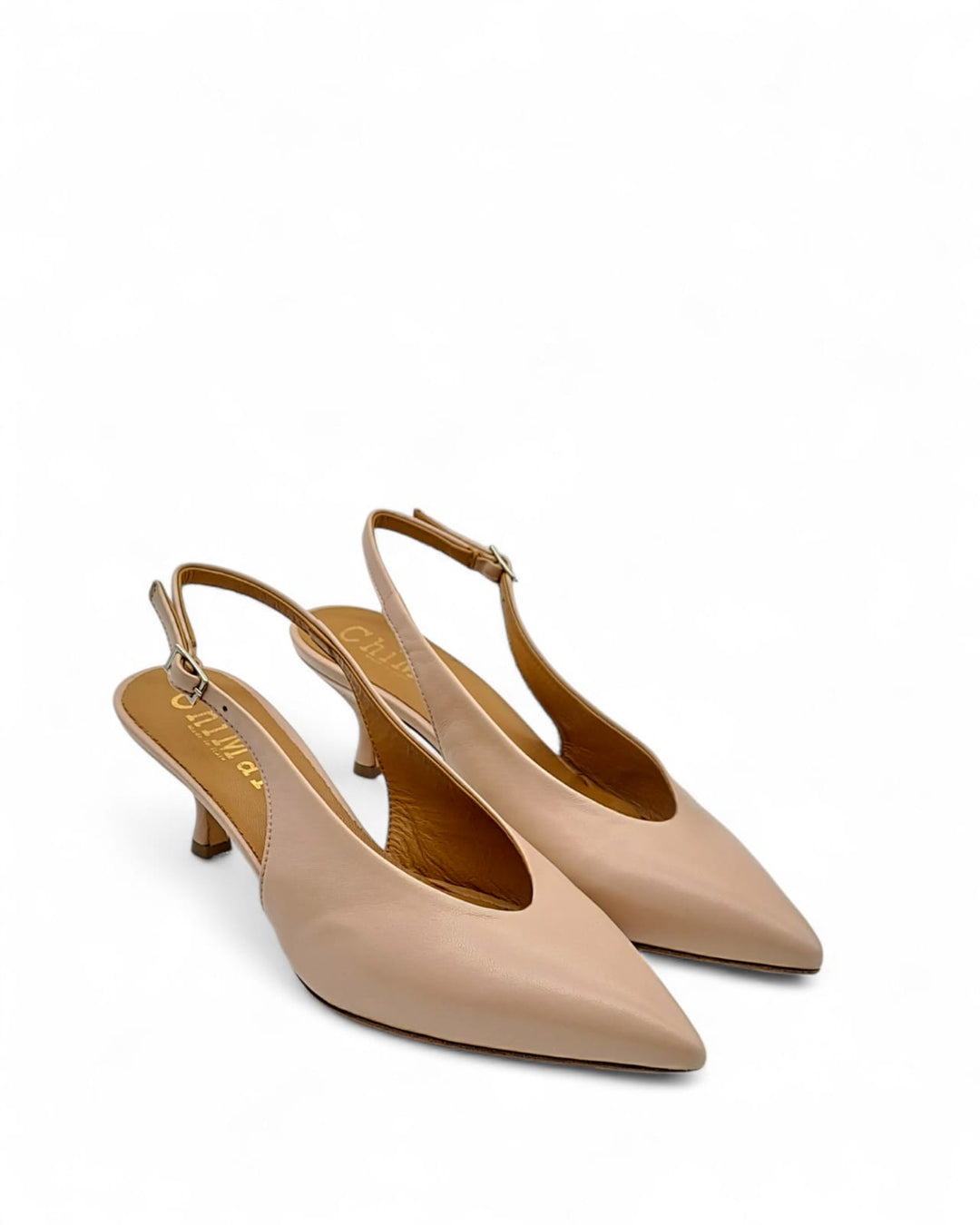 Slingback Sara Nappa Nude