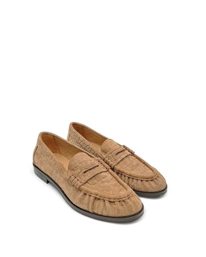 Manal Tassel Moccasin Suede TDM