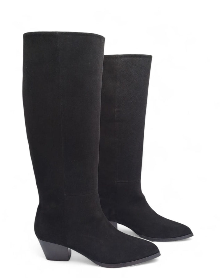 Stivali Luna Crosta Nero