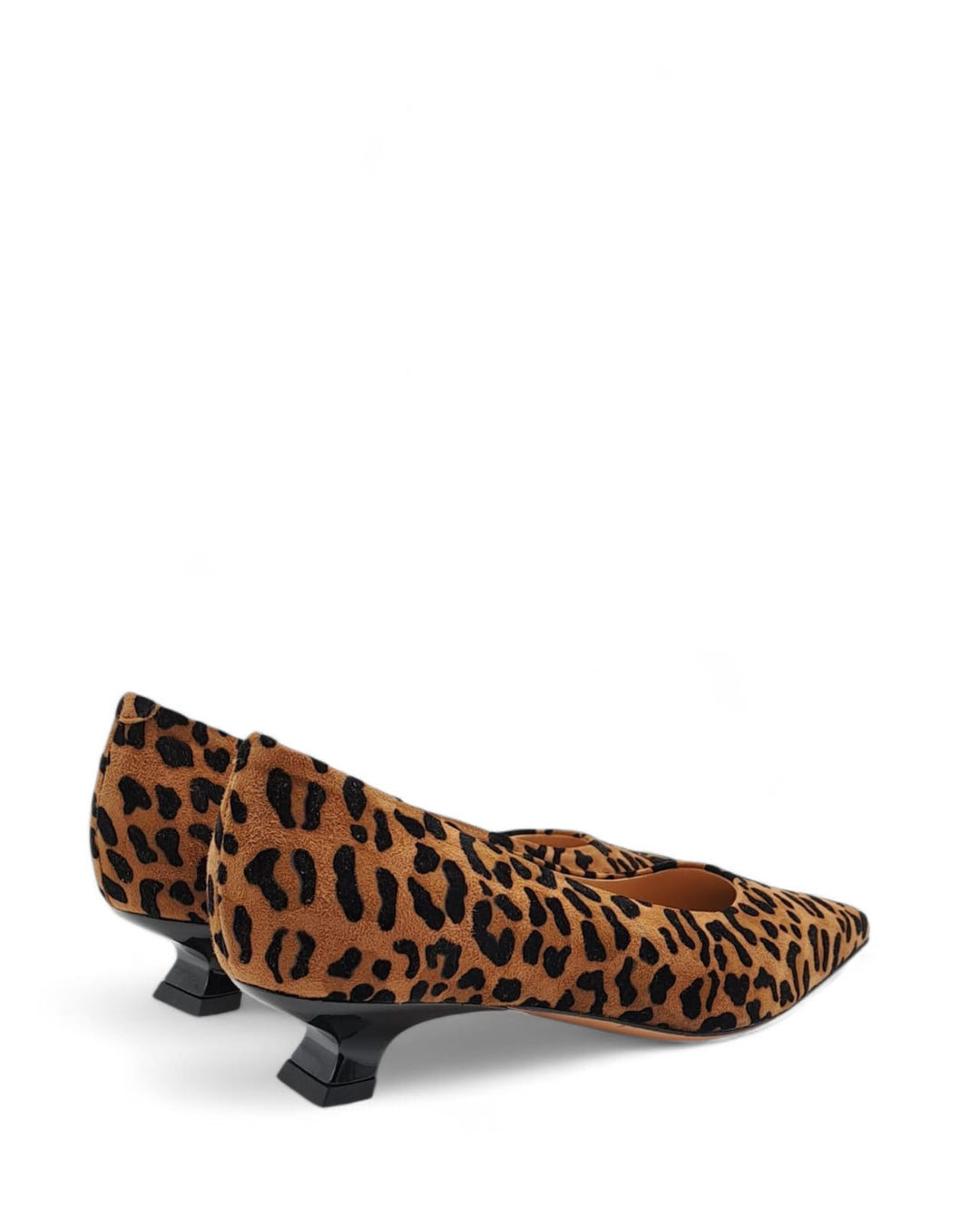 Décolleté  Carlotta Camoscio Floccato Brandy