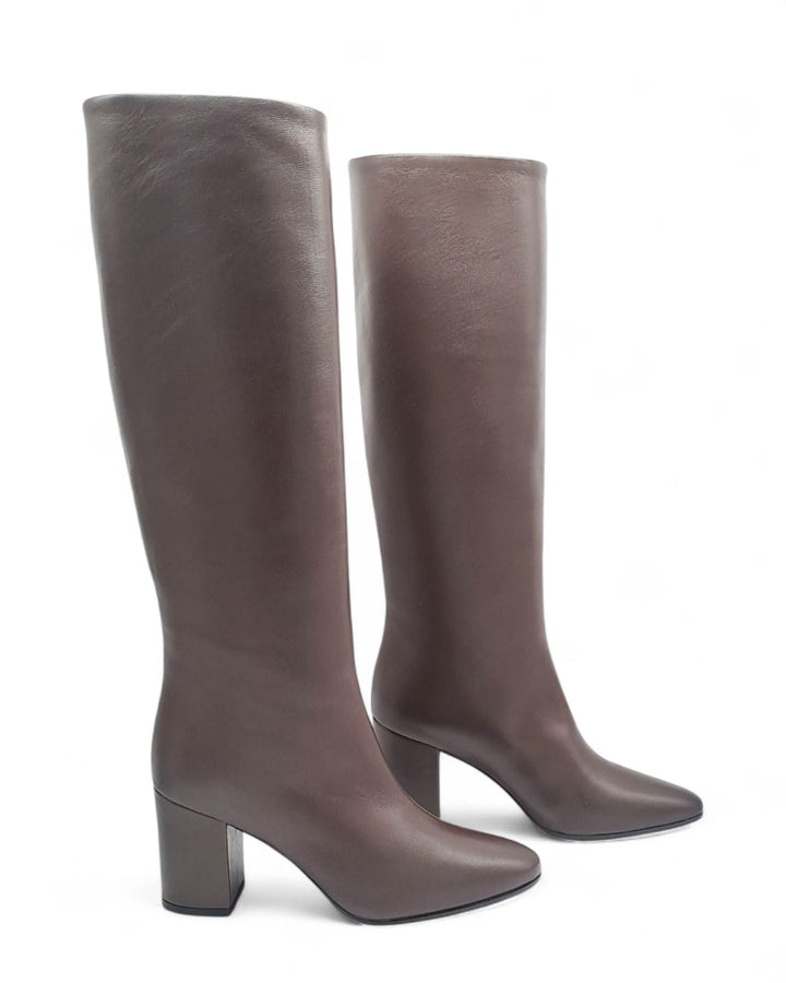 Stivali tubolare Parigi Nappa  Smog