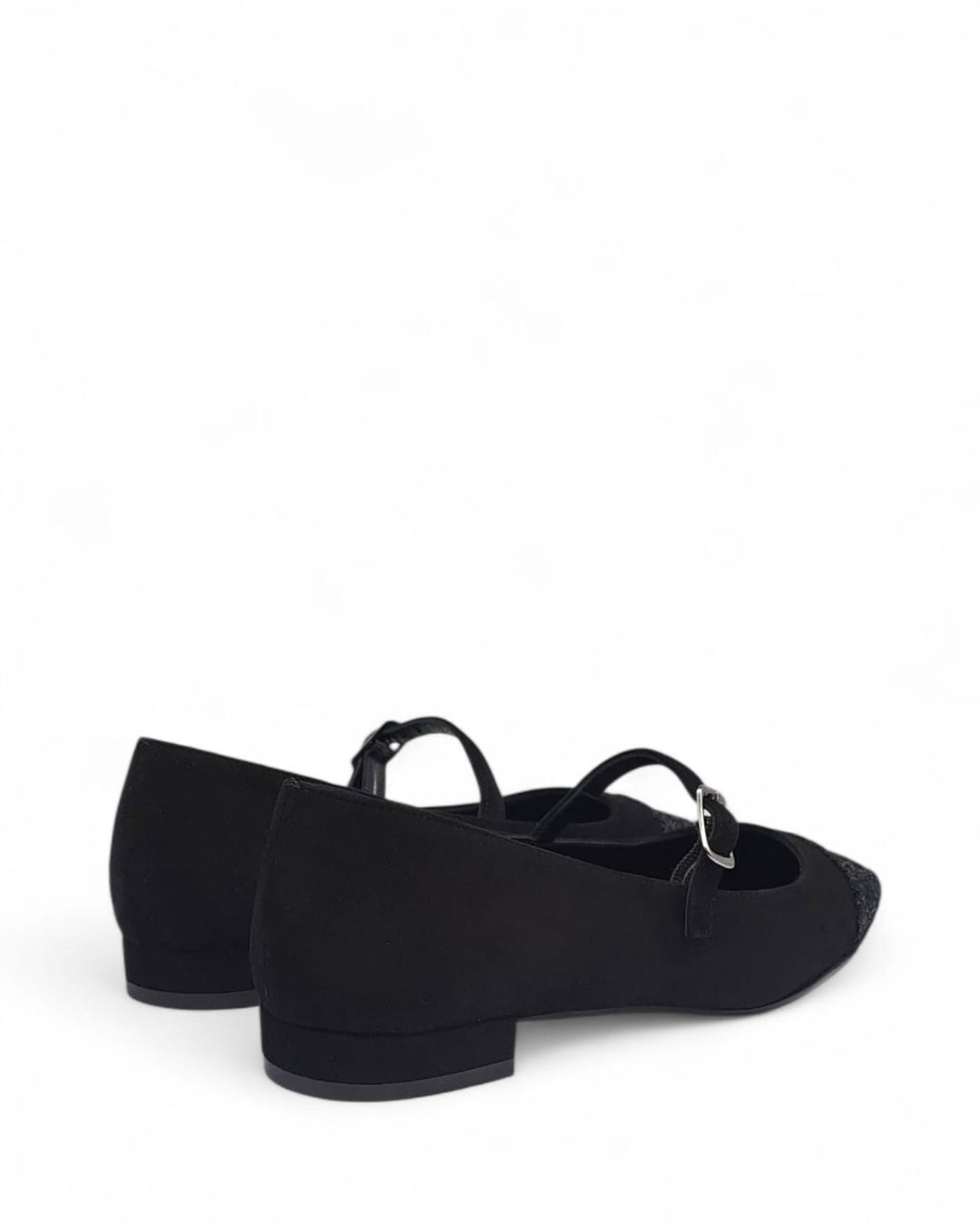 Ballerina Laura  Camoscio Nero